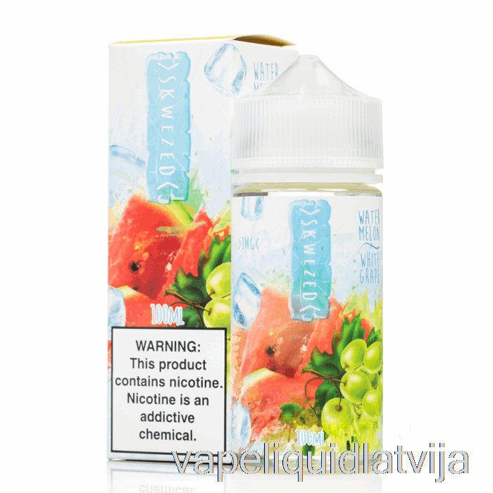 Ledus Arbūzs Baltā Vīnoga - Skwezed - 100ml 0mg Vape šķidrums